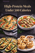 High-Protein Meals Under 500 Calories (No Protein Powder)